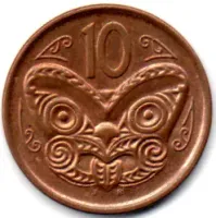 Nova Zelândia - 2006 - 10 Cents - Foto 2