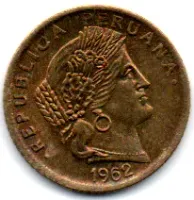 Peru - 1962 - 5 Centavos