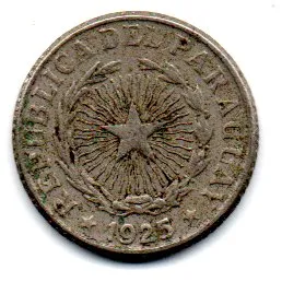 Paraguai - 1925 - 1 Peso
