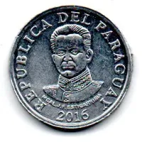 Paraguai - 2016 - 50 Guaranies