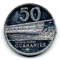 Paraguai - 2016 - 50 Guaranies - Foto 2