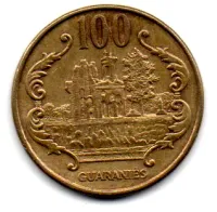 Paraguai - 1996 - 100 Guaranies - Foto 2
