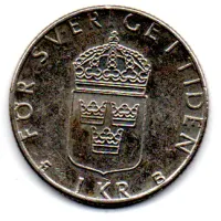 Suécia - 1997 - 1 Krona - Foto 2