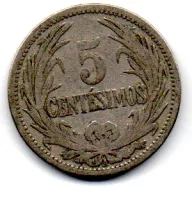 Uruguai - 1909 - 5 Centésimos - Foto 2
