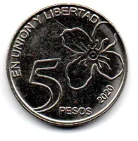 Argentina - 2020 - 5 Pesos - Sob