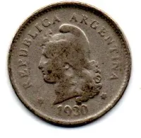 Argentina - 1930 - 10 Centavos