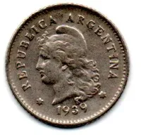 Argentina - 1939 - 10 Centavos