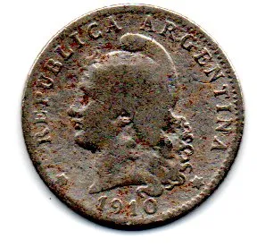 Argentina - 1910 - 20 Centavos