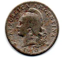 Argentina - 1910 - 20 Centavos