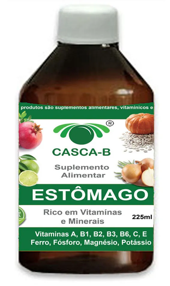 Casca-B Estômago 225ml - 05 dias de tratamento - ATACADO