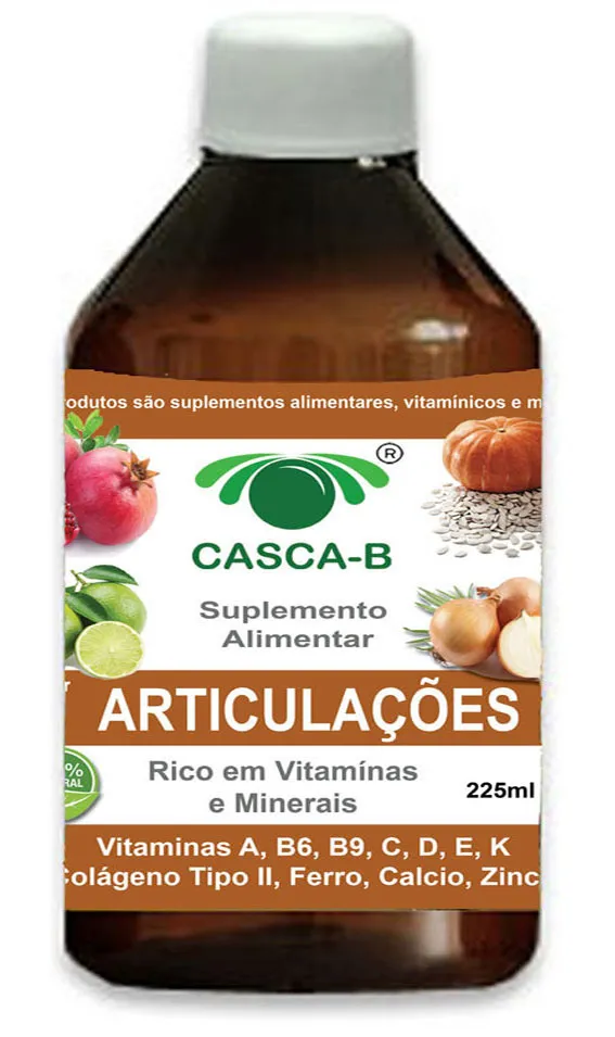 Casca-B Articulações 225ml - 05 dias de tratamento - ATACADO