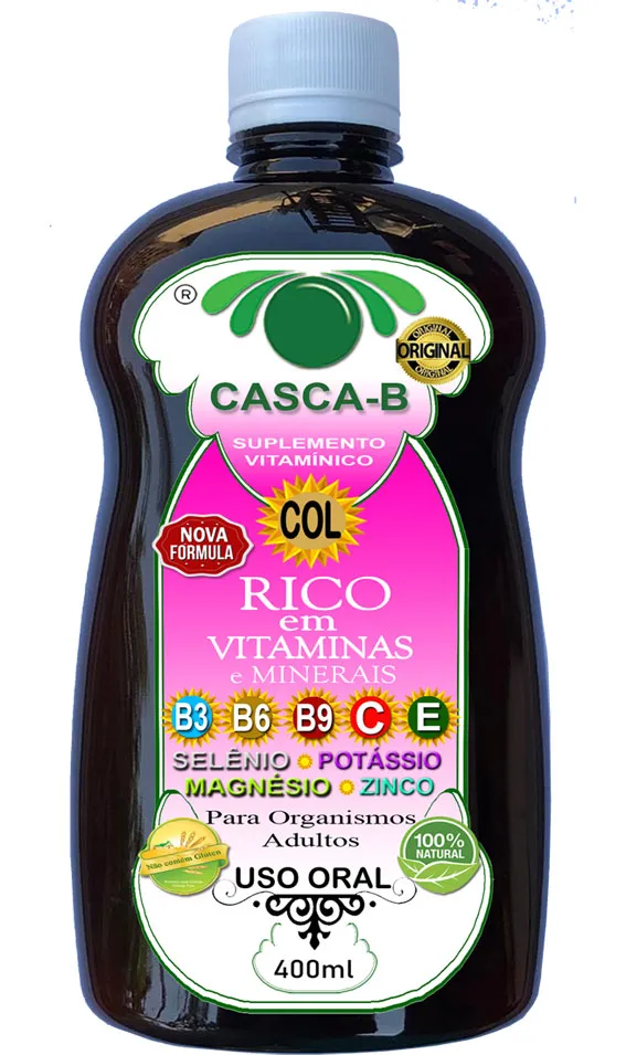 Casca-B Colesterol 423ml - 10 dias de Tratamento - ATACADO