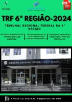 Apostila TRF 6 Região 2024 Enfermagem - Analista Judiciário