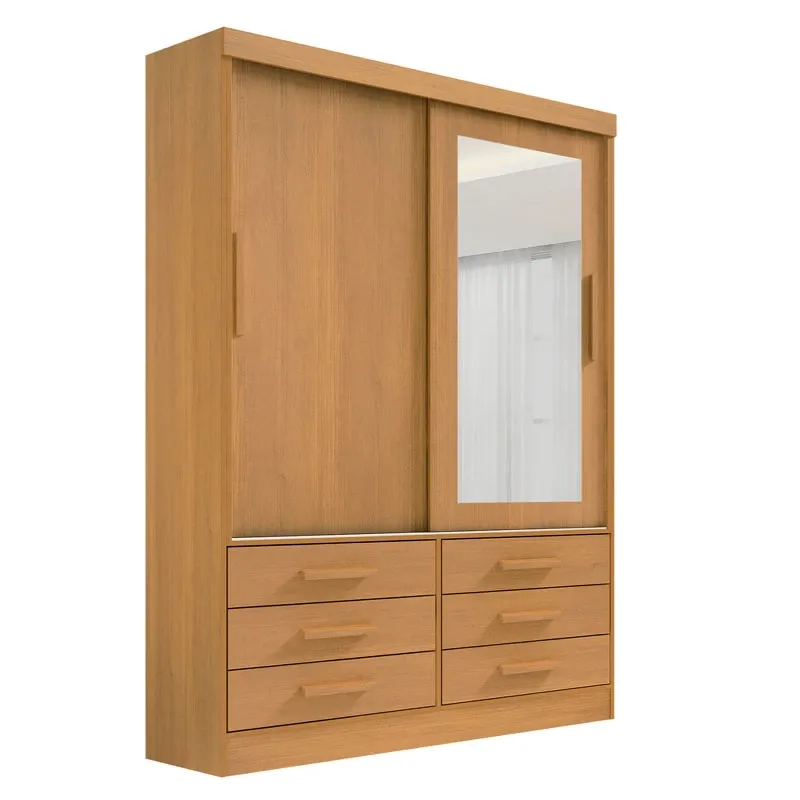 Roupeiro 2 portas Merídian Cinamomo Larg. 1.35m