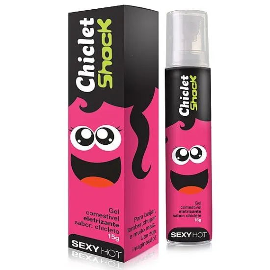 Chiclet Shock Gel Beijável Eletrizante 15g - CO272