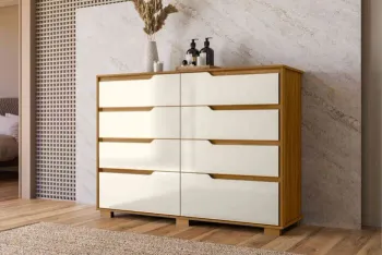 Cômoda Georgia Freijó/Offwhite