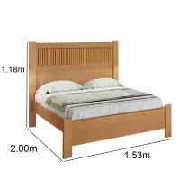 Cama Casal Primicia Plus Cinamomo.Ripado D Doro - Foto 2