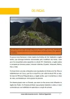 031 - História - As Civilizações e os Povos Ameríndios - Os Incas - 7º ano - PDF com 12 páginas - Foto 2