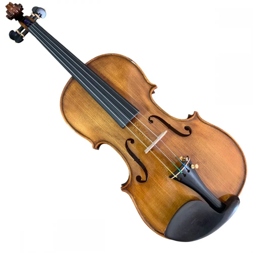 VIOLINO 4/4 ROLIM JA MASTER IMPORTADO OURO ENVELHECIDO