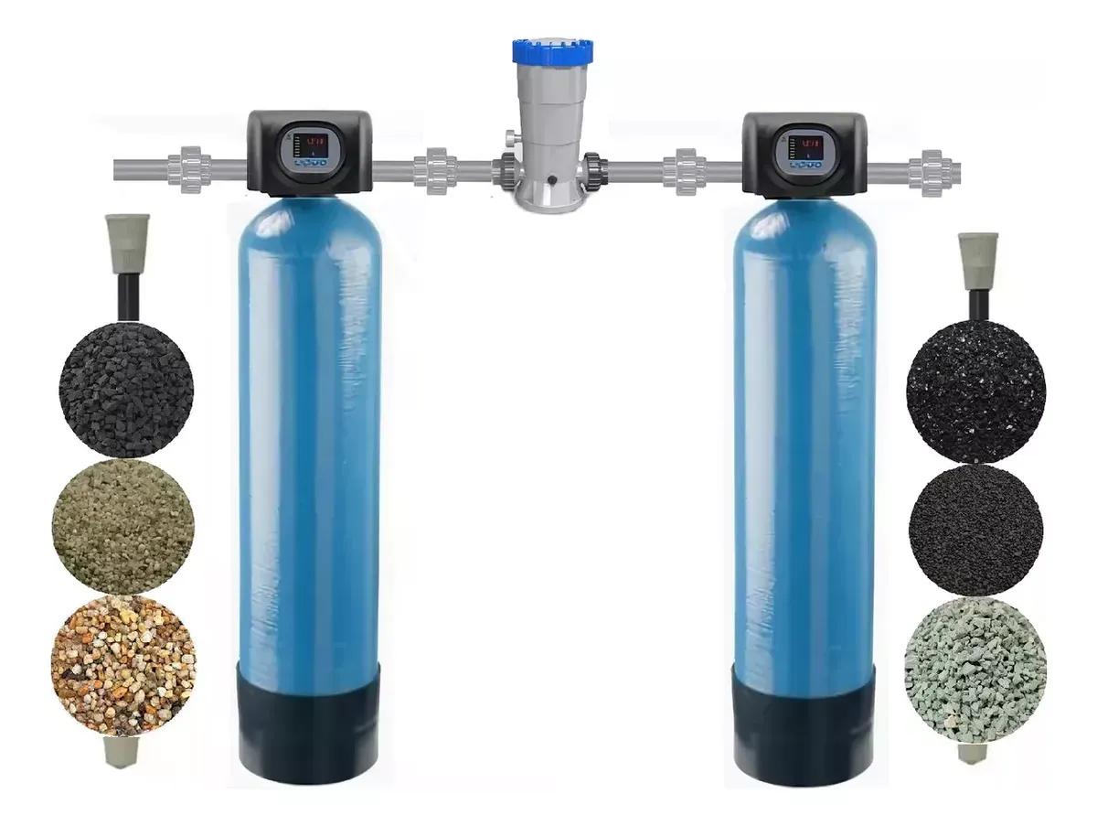 Filtro Automático Água Turva Barrenta Poço Artesiano 6m3/h Imagem