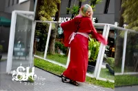  Yukata Kuchizuke - Red - Foto 3
