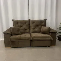 Sofá retrátil e Reclinavel Porto madero Roma plus 2,30   - Foto 3