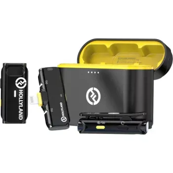 Hollyland LARK C1 DUO Sistema de microfone sem fio para 2 pessoas - iPhone