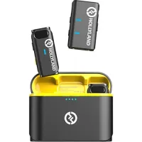 Hollyland LARK M1 DUO Sistema de microfone sem fio para 2 pessoas