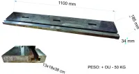 Mesa ranhurada para dispositivo ou diversas maquinas com cabeçote pneumatico - Foto 5