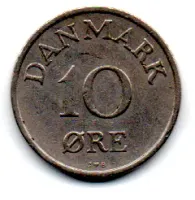 Dinamarca - 1956 - 10 Ore - MBC - Foto 2