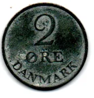 Dinamarca - 1963 - 2 Ore - Foto 2