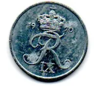 Dinamarca - 1970 - 1 Ore - BC