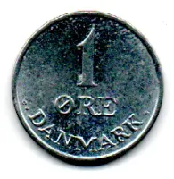 Dinamarca - 1969 - 1 Ore - Foto 2