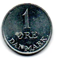 Dinamarca - 1970 - 1 Ore - BC - Foto 2