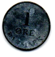 Dinamarca - 1954 - 1 Ore - Foto 2