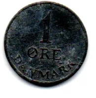 Dinamarca - 1954 - 1 Ore - Foto 2