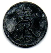 Dinamarca - 1955 - 1 Ore