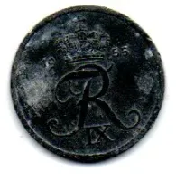 Dinamarca - 1955 - 1 Ore