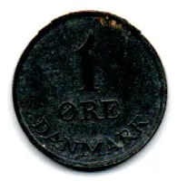 Dinamarca - 1958 - 1 Ore - Foto 2