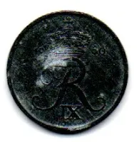 Dinamarca - 1960 - 1 Ore - R