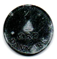 Dinamarca - 1960 - 1 Ore - R - Foto 2