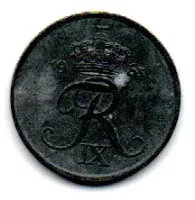 Dinamarca - 1963 - 1 Ore - R