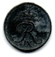 Dinamarca - 1965 - 1 Ore
