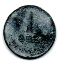 Dinamarca - 1966 - 1 Ore - Foto 2