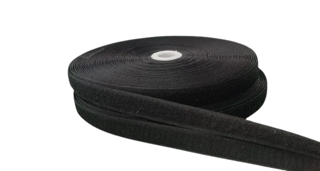 Velcro 25mm Preto 