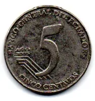 Equador - 2003 - 5 Centavos