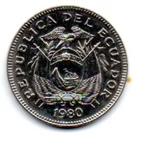 Equador - 1980 - 20 Centavos