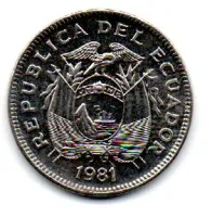 Equador - 1981 - 20 Centavos