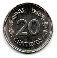 Equador - 1981 - 20 Centavos - Foto 2