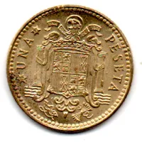 Espanha - 1977 (Data Dentro das Estrelas) - 1 Peseta